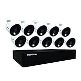 Night Owl CCTV Video Home Security Camera System with 10 Wired 1080p HD Indoor/Outdoor Cameras with Night Vision (Expandable up to a Total of 16 Wired Cameras) and 1TB Hard Drive