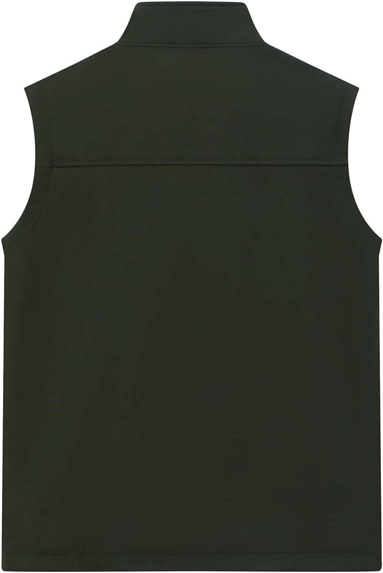 Msmsse Men's Outerwear Lightweight Vest Standing Collar Puffer Sleeveless Jacket for Hiking Running Golf - Image 5