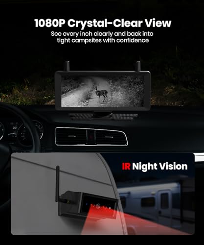 Wireless Rear View Camera for RV
