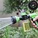 Produktbild APcjerp Garten-Wasser-Gun Bewässerung Werkzeuge Hochdruckreiniger Auto-Motorrad-Sprayer Pflanzenspritzen Irrigation Multifunktionale Foam (Farbe: Grün) Hslywan