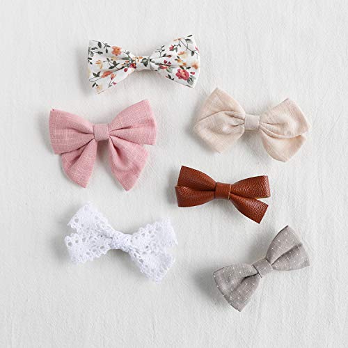Baby Girl Hair Clips, Bows Barrettes Fully Lined Alligator Clip Hair Accessories For Little Girls Toddler Kids Children Small #TOP5