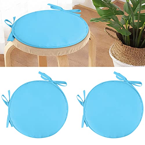 Tunkence Round Chair Pads Seat Cushion  For Car Seat Round Garden Chair Pads Seat Cushion With Ties And Non Slip Backing For Outdoor Bistros Stool Patio Dining Room 12 Inch #TOP1