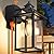 Porch Light with GFCI Outlet, 14'' Large Dusk to Dawn Outdoor Lights for House, Waterproof Exterior Lighting Fixtures, Black Anti-Rust Outside Wall Mount Sconce for Patio Front Door Entryway, E26