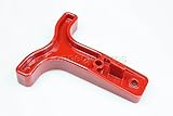 T-handle for Sb-50 Anderson Powerpole.# sb50-hdl-red with Hardware Bag.fast Ship!