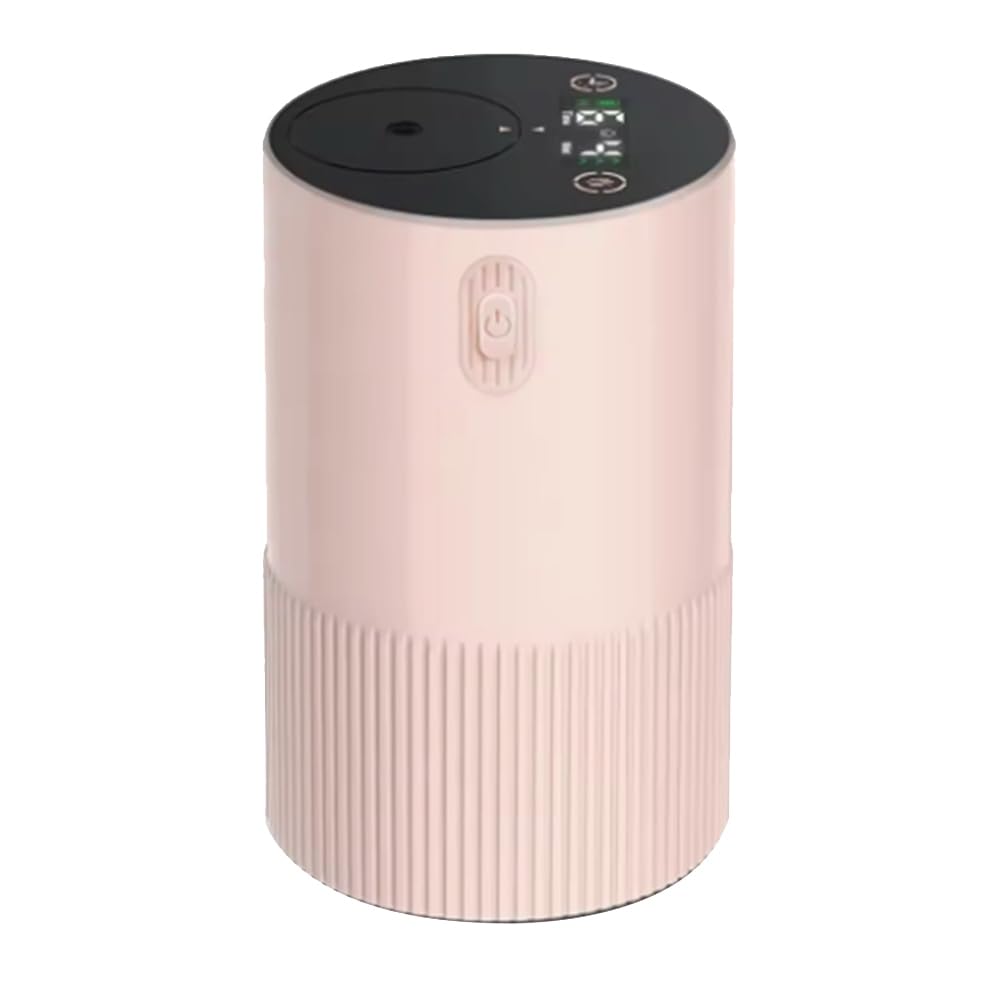 Rieder Waterless Diffuser For Essential Oil Aromatherapy Diffusers 4 Mist Level Diffusers With Timing Auto-Off Usb Battery Operated Mini Scent Machine Home Nebulizer Air Freshener Diffuser C