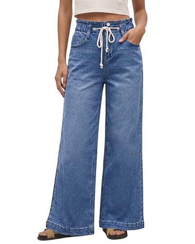 Save 25% with code VQEH8QZV on GRAPENT Wide Leg Jeans - Image 2