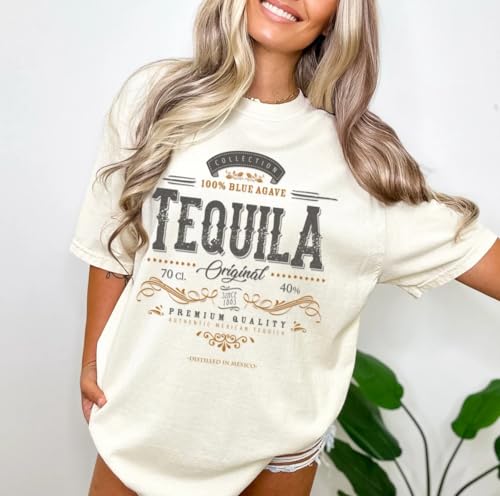 Tequila Vintage Vibe Shirt, Unisex Garment-Dyed T-Shirt, Gift for Men and Women Multi3