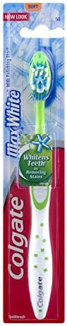 Colgate Max White Full Head Toothbrush, Soft
