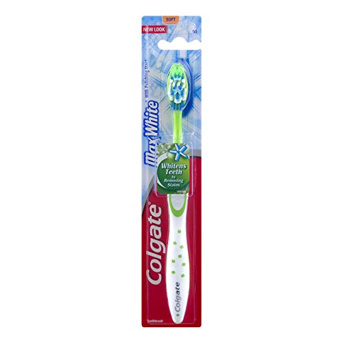 Colgate Max White Full Head Toothbrush, Soft