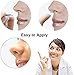 WoodyKnows Super-Defense Nasal Filters, Seasonal Allergies and Industrial Pollution aid, Public Transportation and pet Grooming Protection (Narrow, XL, 6 Pack)