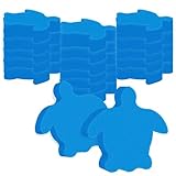 Hot Tub Scum Absorber, 16PCS Pool Oil Absorbing Sponge, Blue Pool Sponge Oil Absorber, Hot Tub Accessories Oil Absorbing Sponges for Pools Turtle Pool Scum Absorber for Spa Bathtub Swimming Pool