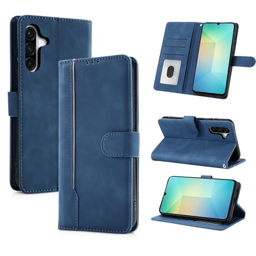 AsWant Cover per Samsung Galaxy Tab A26 5G, Premium PU Custodia Libro Portafoglio Pelle con Magnetica Flip Case Funzione Stand Per Galaxy Tab A26 (Nero)