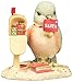 Enesco Heart of Christmas Tweeting Santa Figurine, 1.97", Multicolor