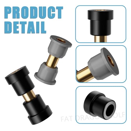 Panglong Club Car Precedent Bushing Kit, Front Suspension & Rear Suspension and A Arm Bushing Kits, Polyurethane Bushings Kit Suitable for 2004-Up Precedent, OEM #102506601, 102506401, 102956201