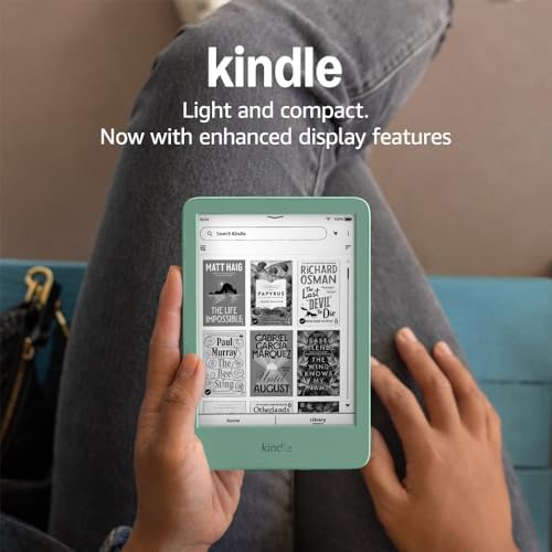 New Amazon Kindle (16 GB) – Lightest and most compact Kindle with...