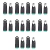 DC Mannelijke en Vrouwelijke Voedingsadapter, 5,5×2,1 Mm DC-voedingsconnector Stekkeradapterconnector voor LED-strip…