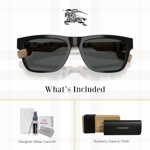 BURBERRY BE4293 Square Sunglasses For men For women +BUNDLE with ACCESSORY EYEWEAR KIT2