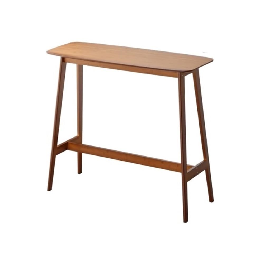Table de Bar Table de Cuisine Moderne à Pieds Hauts, Table Bar Simple en Bois for Balcon et Loisirs(Moyen)