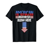 Breathalyzer 4th Of July Funny American Flag Patriotic T-Shirt