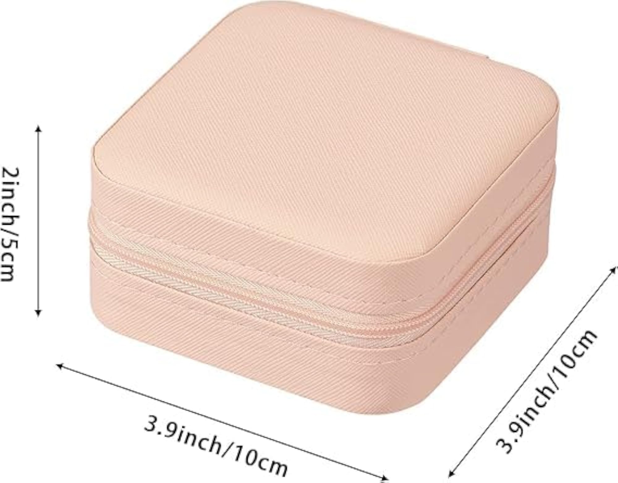 Leather Mini Jewelry Travel Case