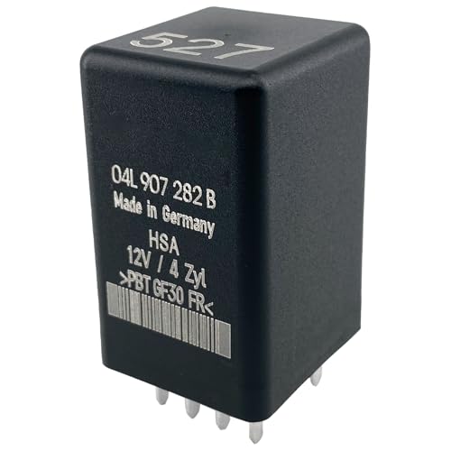 ​527 Relay 04L907282B 12V 40A 9-Pin, Compatible with VW Group