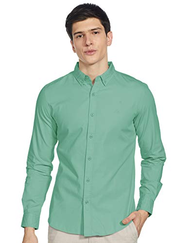 Image of United Colors of Benetton Men's Cotton Slim Fit Shirt