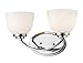 Z-Lite 443-2V-CH 2 Light Vanity, Chrome