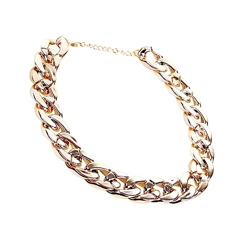 HOLIDYOYO Pet Necklace Gold Chain for Dog Fashion Chain Small Dog Necklace Pet Jewelry
