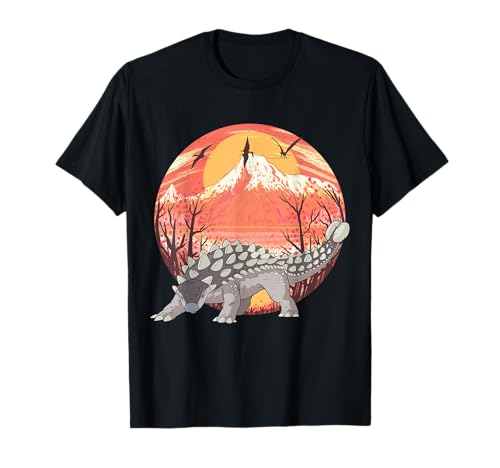 Dinosauro Anchilosauro per bambini Maglietta