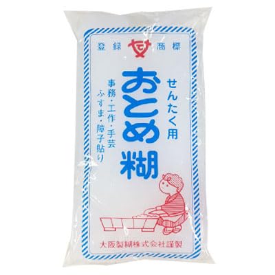 最高級 おとめ糊 洗濯糊 昔ながらの 洗たく用 のり でん粉糊