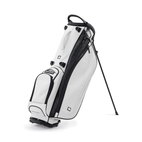 SuperStroke Golf Bag with Stand for Men & Women, Easy to Carry, Light Weight & Durable, White, One Size