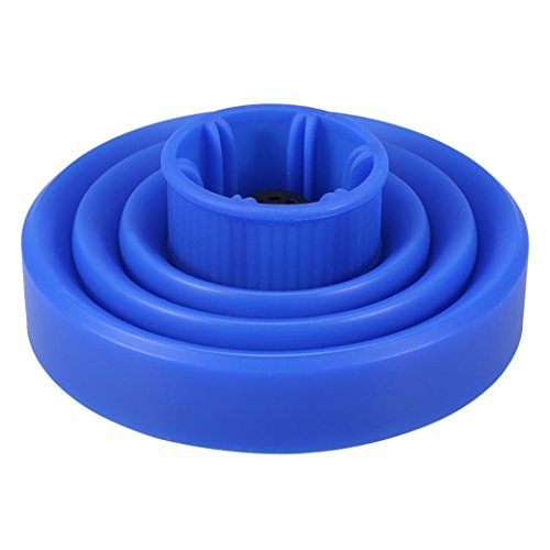 Hair Dryers Cover，Chartsea Universal Blower Hairdressing Salon Curly Hair Dryer Folding Diffuser Cover (Blue)