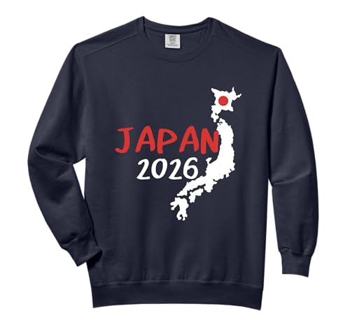 Funny Family Vacation Japan 2026 Summer Vacation Traveller Comfort Colors Adult Sweatshirt