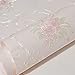 Farrich Vintage 3D Floral Peel and Stick Wallpaper Embossed Flower Damask Wallpaper Self Adhesive Non-Woven Decorative Wallcoverings for Bedroom Living Room Wall 20.8