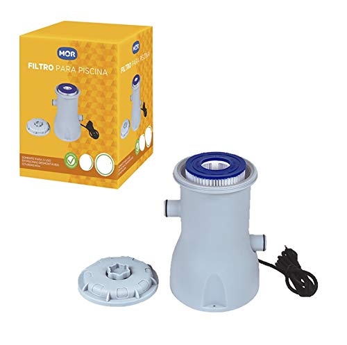 Kit Piscina Premium 2500 Litros Retangular Estruturada + Filtro Bomba 2200 L/h - Mor - 110v