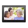 Digital frame for photos 10 inch digital picture frame with hd ips display picture frame with motion sensorvideobackground musiccalendarclockauto rotatebest gifts by flyamapirit  urban country home decor