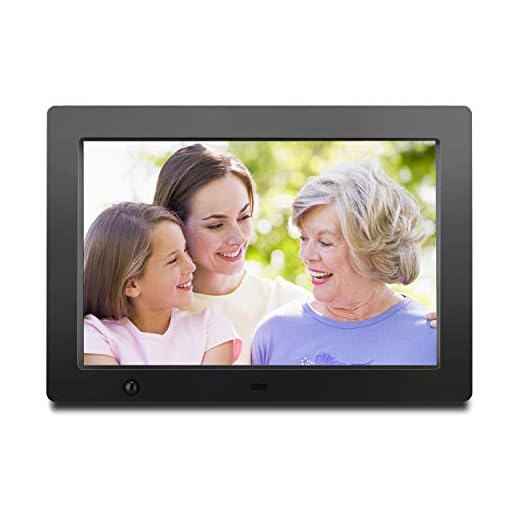 Digital Frame for Photos 10 inch with Slideshow Digital Picture Frame with HD IPS Display Picture Frame with Motion Sensor/Video/Background Music/Calendar/Clock/Auto-Rotate/Best Gifts by FLYAMAPIRIT