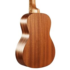 Saturey Ukulélé 21 Pouces Professionnel Sapele Dolphin Motif Ukelele Guitare Cou Mahogany Tuning DE Tuning DE PEG 4… – Image 4