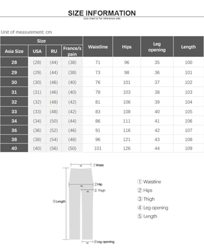 Men's Jeans Soft Breathable Straight Comfortable Trousers Business Loose Denim Pants4