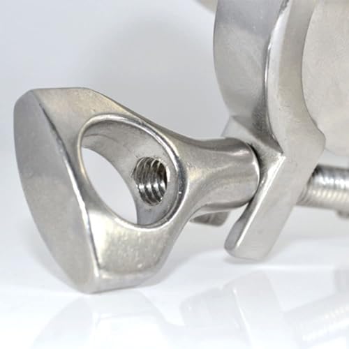 Abrazadera Tri Clamp 316 de acero inoxidable con junta PTFE para tubería alimentaria de 38mm 7