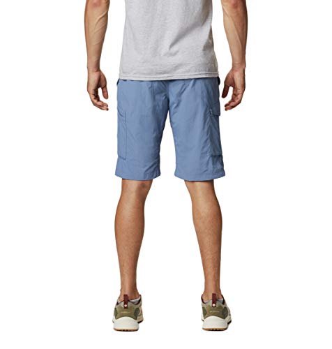 Image of Columbia Men's Regular Fit Shorts (AM4723 Cypress Heather Camo Print 40)