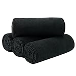 New Microfiber Hair Drying Salon Towels, 16 x 29 inches, 4 Pack, Quick Dry, Lint Free