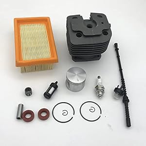 42mm Cilinder Zuiger Kit Fit Voor Stihl FS450 FS 450 Trimmer Lucht Brandstoffilter Lijn Oliekeerring Primer Bulb Bougie…