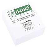 D.RECT Notepad Replacement Paper (for Note Box) | 90 x 90 x 50 mm Approx. 500 Sheets | White