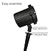 Laser Christmas Lights, Moving RGB Christmas Projector Light, 3 Color Motion Firefly Decorative Lights Show for Halloween Christmas Holiday Garden Patio