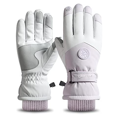 JJZS Waterproof Touchscreen Ski Gloves Cover