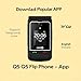 TIQ mini Q5 4G Flip Smart Phone, 3+32GB, MTK6739 Processor, 1450mAh Battery, 0.3MP+2MP Cameras, Touch Main Screen, Play Store Supported - Black