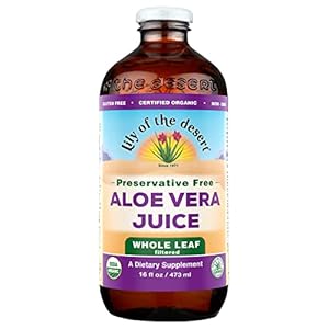 Lily of The Desert Aloe Vera Juice Whole Leaf, 16 Fluid Ounce
