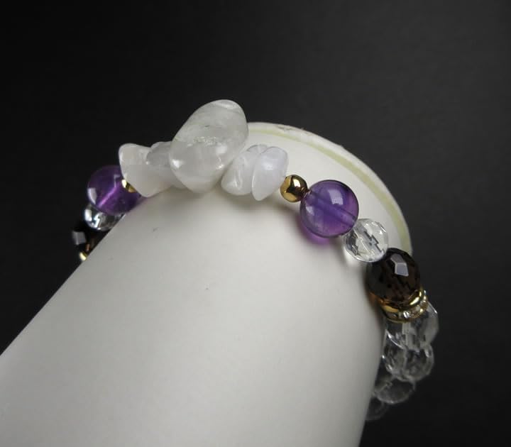 アゾゼオ フェナカイト H&E社 虹入り うっすらピーチ 超希少カラー