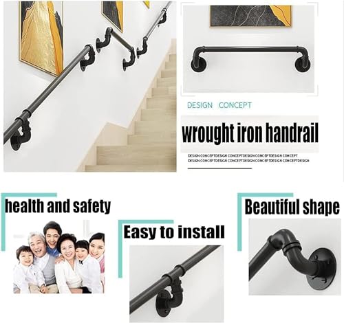 Main courante escalier pour personnes âgées et prévention des chutes